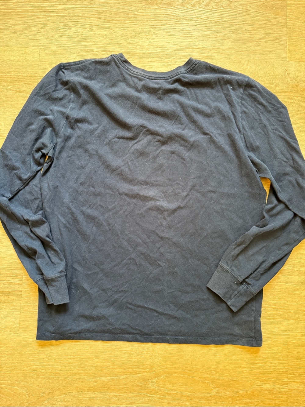 Nike Dri-Fit Boston Red Sox Logo Blue Long Sleeve Shirt Men’s Size Large - Picture 4 of 6